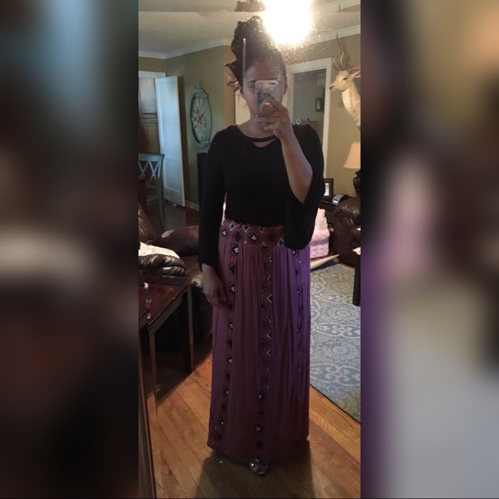O’Neil high waisted maxi skirt size medium